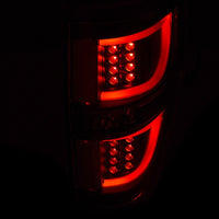 ANZO 2009-2013 Ford F-150 LED Taillights Black - 311257