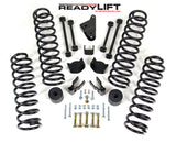 ReadyLift Suspension 07-15 Jeep Wrangler JK SST Lift Kit 4.0in Front 3.0in Rear - Coil Spring Kit - 69-6400