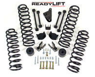 ReadyLift Suspension 07-15 Jeep Wrangler JK SST Lift Kit 4.0in Front 3.0in Rear - Coil Spring Kit - 69-6400