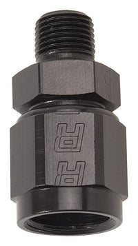 Russell Performance Straight AN Female to Male NPT (Black) - 614225