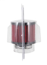 K&N 1.75 inch Vent 3 inch D 2.5 inch H Air Filter - Rubber Top - 62-1470