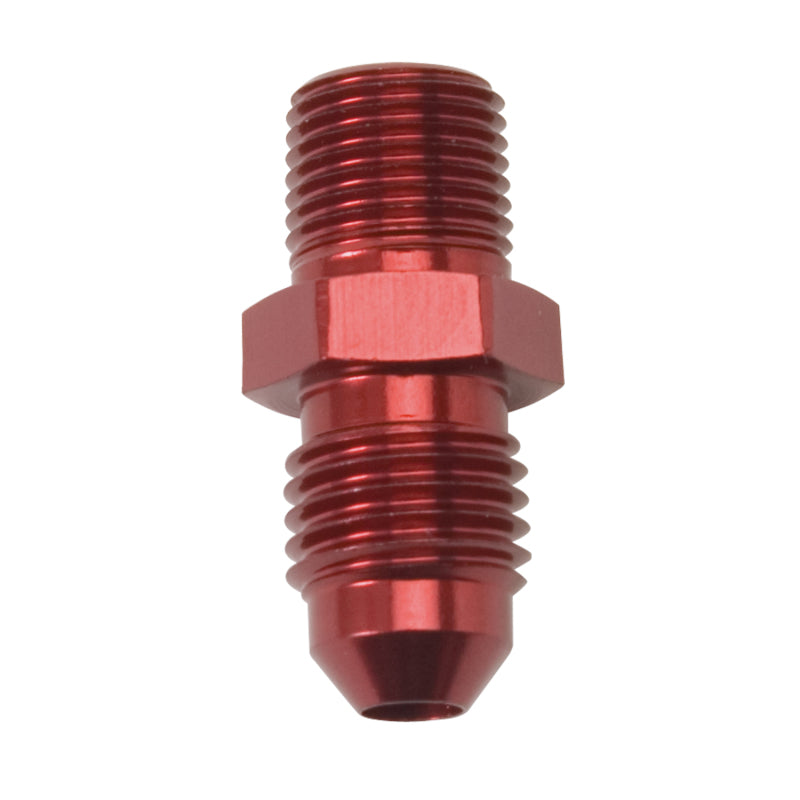 Russell Performance -4 AN MALE X 1/8in NPT MALE (Red) - 660424