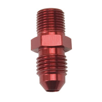 Russell Performance -4 AN MALE X 1/8in NPT MALE (Red) - 660424
