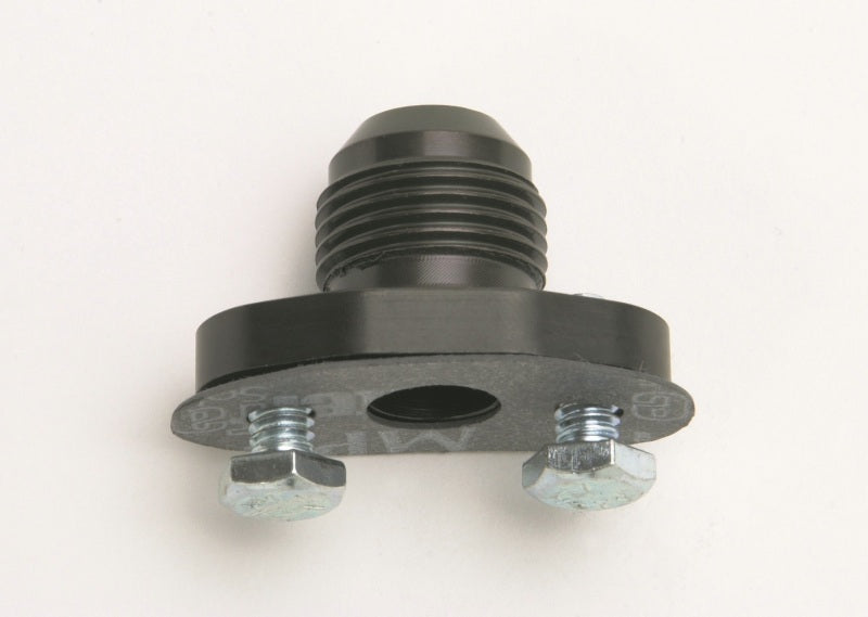 Russell Performance Oil Pan Flange. Adapts Male -10 AN to any oil pan (includes gaskets & bolts) - 697090