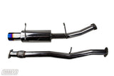 Turbo XS 02-07 WRX-STi Catback Exhaust Blued Tips - txs-WS02-CBE-TI