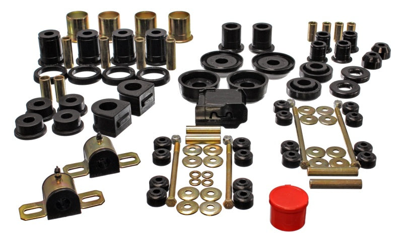 Energy Suspension 93-02 Chevrolet Camaro Black Hyper-flex Master Bushing Set - 3.18130G
