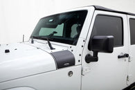 Bushwacker 18-19 Jeep Wrangler JL Trail Armor Cowl Guard - Black - 76129