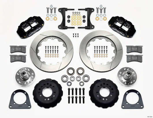Wilwood Narrow Superlite 6R Front Hub Kit 14.00in TCI-IFS 71-78 (Pinto Based) - 140-13225