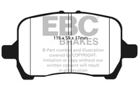EBC 04-06 Chevrolet Cobalt 2.0 Supercharged Redstuff Front Brake Pads - DP31763C