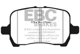 EBC 04-06 Chevrolet Cobalt 2.0 Supercharged Yellowstuff Front Brake Pads - DP41763R