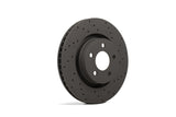 Hawk Talon 2007 Acura MDX Drilled and Slotted Rear Brake Rotor Set - HTC4997