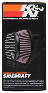 K&N Street Metal Intake System for 02-06 Harley Davidson Road King F/I 88cl Side Draft Dyna/Softail - RK-3953
