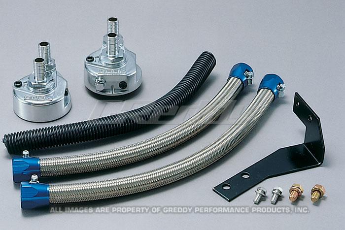 GReddy Univeral Oil Filter Relocation Kit- M20x1.5 - 12004901