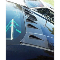 BLOX Racing 13-14 Scion/Subaru FR-S/BRZ Vortex Generator Fins with Shark Fin - ABS Black - BXPP-26010-4