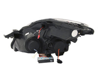 ANZO 2008-2009 Nissan Altima (2 Door ONLY) Projector Headlights w/ Halo Black (CCFL) - 121395