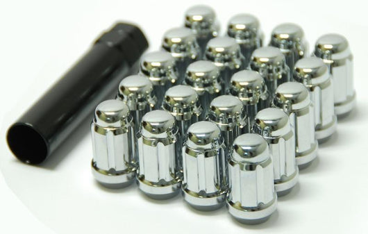 Wheel Mate Muteki Closed End Lug Nuts - Chrome 12x1.50 - 41886C