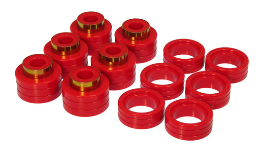 Prothane 94-01 Dodge Ram 2/4wd Cab Mounts - Red - 4-107