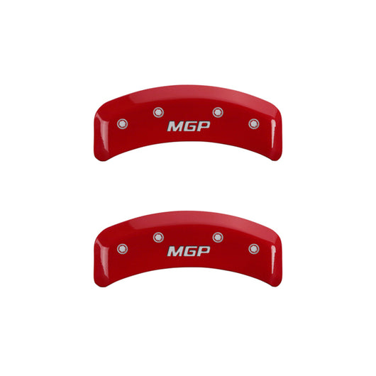 MGP 4 Caliper Covers Engraved Front & Rear MGP Yellow finish black ch - 38010SMGPYL