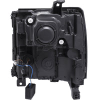 ANZO 16-17 Chevy Silverado 1500 Prjctr. Headlight Plank Styl. w/Amber (Only Work w/HID Equip. Truck) - 111373