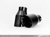 AWE Tuning VW CC Touring Edition Exhaust Dual Outlet - Diamond Black Tips - 3010-33022