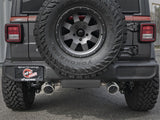Rebel Series 2.5in 304 SS Cat-Back Exhaust w/ Polished Tips 2018+ Jeep Wrangler (JL) V6 3.6L - 49-38066-P