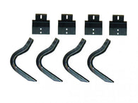 Lund 02-08 Dodge Ram 1500 Std. Cab (54in) EZ Running Board Mounting Bracket Kit - Brite - 300016