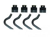 Lund 95-03 Chevy S10 Blazer (2Dr) EZ Running Board Mounting Bracket Kit - Brite - 300005