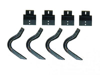 Lund 98-10 Ford Ranger SuperCab EZ Running Board Mounting Bracket Kit - Brite - 300020