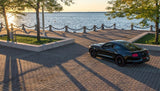 Corsa 15-16 Ford Mustang GT 5.0 3in Axle Back Exhaust Black Quad Tips (Sport) - 14334BLK