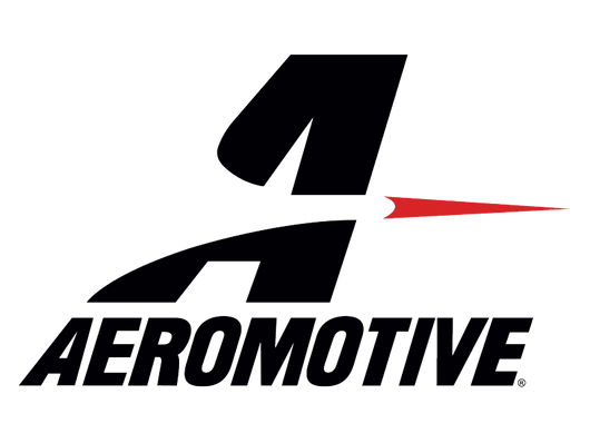 Aeromotive Banner - 32in x 92in (Black/Red) - 95012