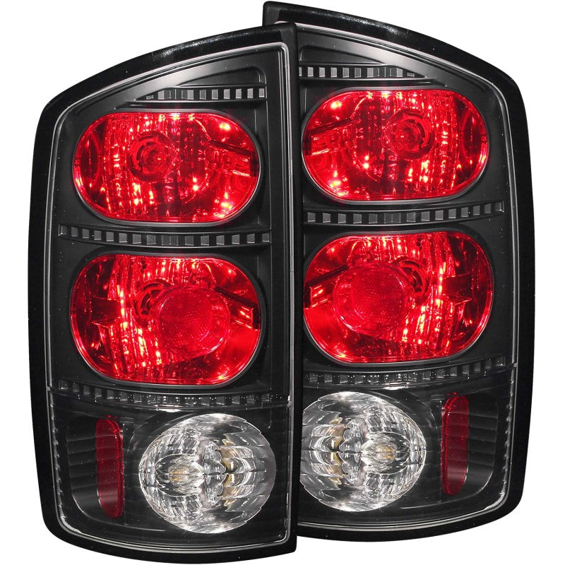 ANZO 2002-2005 Dodge Ram 1500 Taillights Dark Smoke - 211169