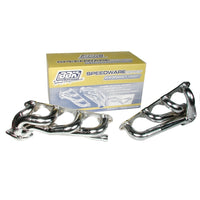 BBK 87-95 Ford F150 Truck 5.8 351 Shorty Unequal Length Exhaust Headers - 1-5/8 Chrome - 3511