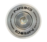 NRG M Style Fender Washer Kit TI Series M6 Bolts For Metal (Silver Washer/Silver Screw) - Set of 10 - FW-380SS