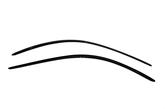 AVS 94-04 Ford Mustang Ventvisor Outside Mount Window Deflectors 2pc - Smoke - 92514