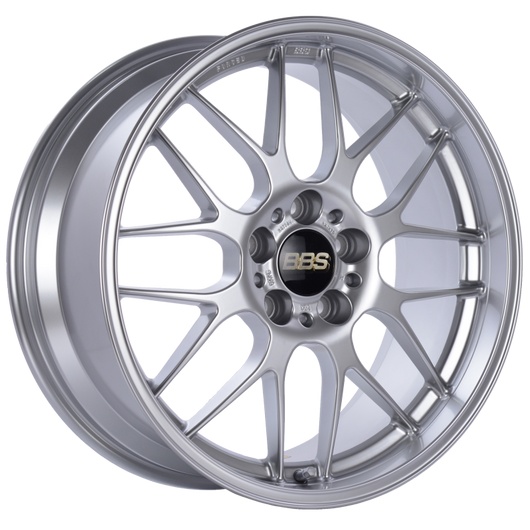 BBS RG-R 18x8.5 5x120 ET22 Diamond Silver Wheel -82mm PFS/Clip Required - RG707HDSK
