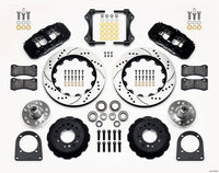 Wilwood AERO6 Front Hub Kit 14.00in Drilled TCI-IFS 71-78 (Pinto Based) - 140-13226-D