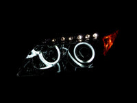 ANZO 2005-2010 Scion Tc Projector Headlights w/ Halo Chrome (CCFL) - 121120