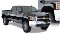 Bushwacker 07-13 Chevy Silverado 1500 Fleetside Cutout Style Flares 4pc 69.3in Bed - Black - 40950-02
