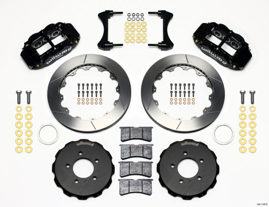 Wilwood Narrow Superlite 6R Front Hat Kit 12.88in 2006-Up Civic / CRZ - 140-11978
