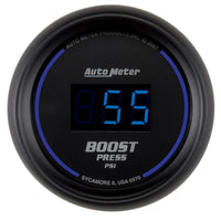 Autometer Cobalt Digital 52mm Digital 5-60 PSI Boost Gauge - 6970