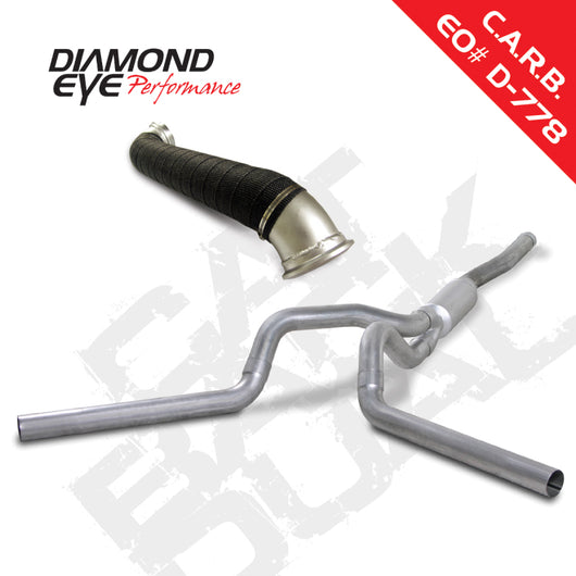 Diamond Eye KIT 4in CBDL w/ TDP AL 04-05 Chevy/GMC 6.6L Duramax 2500/3500 - K4125A