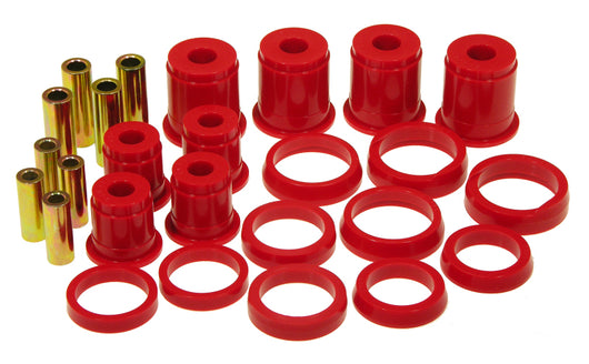 Prothane 84-99 Jeep Cherokee/Commander Front Control Arm Bushings - Red - 1-202