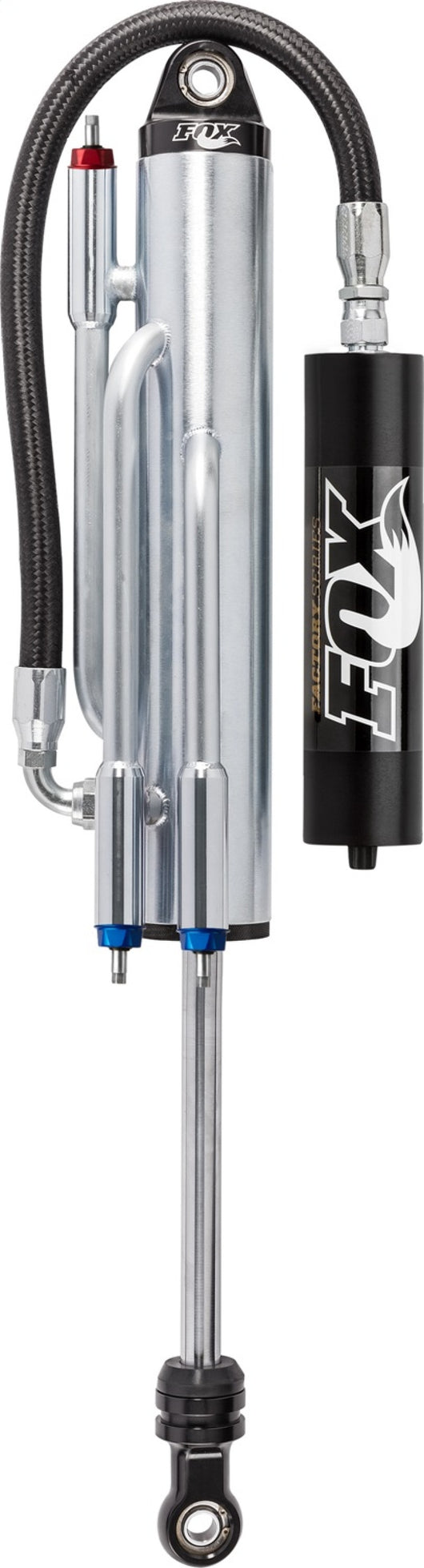 Fox 3.0 Factory Series 12in Remote Res. 3-Tube Bypass (2 Comp/1 Reb) Shock 7/8in (Cust. Valv) - Blk - 980-02-126-1