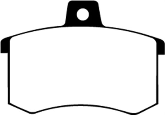 EBC 91-95 Alfa Romeo 164 2.0 Turbo Redstuff Rear Brake Pads - DP3370C