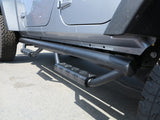 RBP RX-7 Step Bars 07-17 Jeep Wrangler JK (4-Door) - Black - RBP-509B-RX7