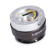 NRG Quick Release Gen 2.0 - Silver Body / Titanium Chrome Ring - SRK-200SL