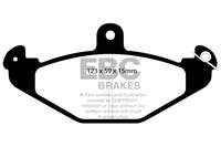 EBC 92-00 Dodge Viper 8.0 Yellowstuff Rear Brake Pads - DP4885R
