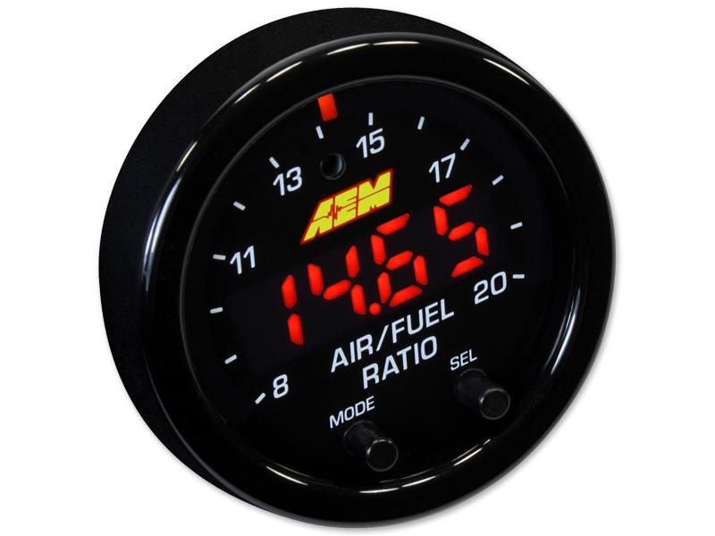 AEM X-Series OBDII Wideband UEGO AFR Sensor Controller Gauge - 30-0334