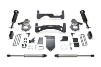 Fabtech 14-18 GM C/K1500 w/OE Forged UCA 6in Perf. System Gen II w/DL 2.5 Coilovers & Rear DL Shocks - K1083DL
