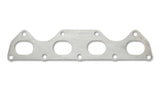 Vibrant Mild Steel Exhaust Manifold Flange for Honda H22 motor 1/2in Thick - 14610H